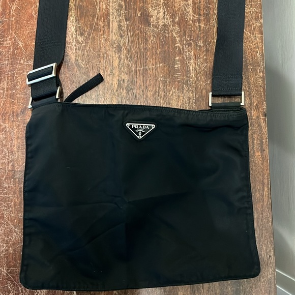 Prada Handbags - PRADA BLACK NYLON BAG